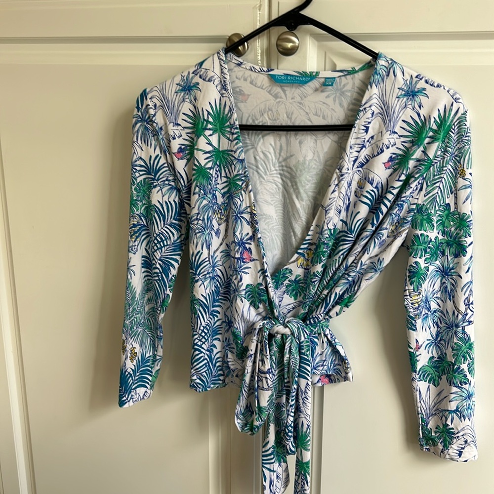 Tori Richard 3/4 Length Sleeves Top